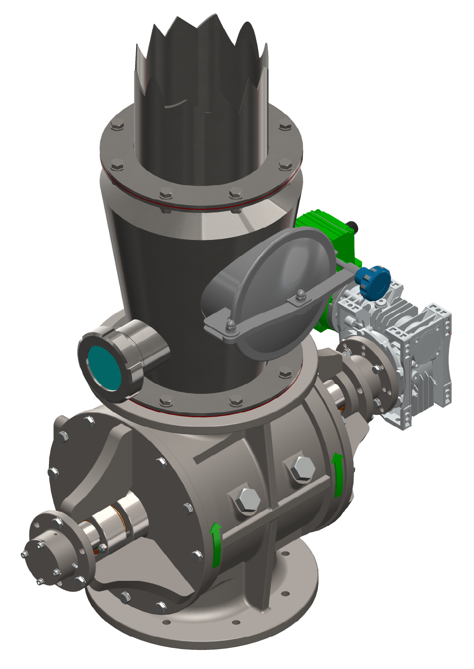 spray dryer rotary valve