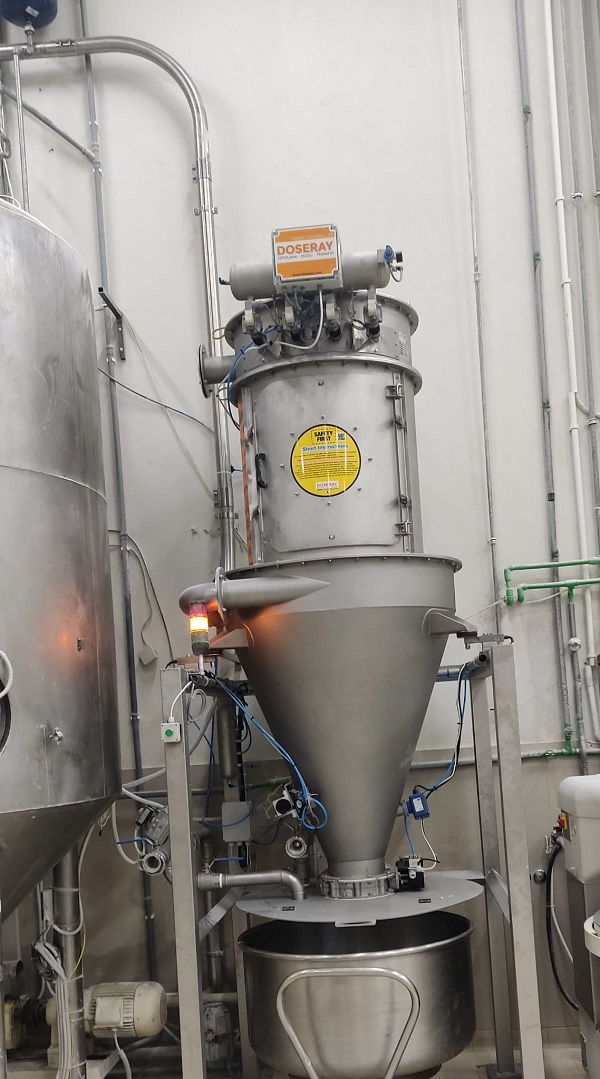 un dozajlama, un tartım istasyonu